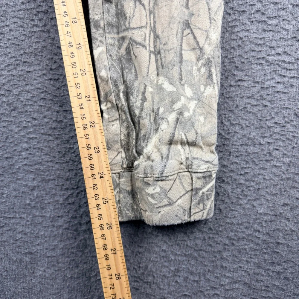 Madden Girl Forest Camo Cargo Jogger Pants Kids XS Tan Gray Branch‎ Print